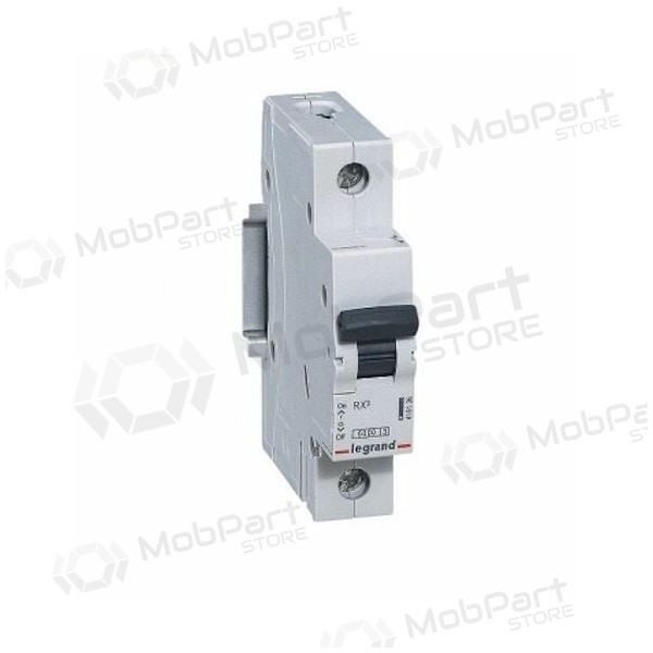 Dvärgbrytare MCB RX3 Legrand 419204 (25A, 1P, 230V, 6kA)