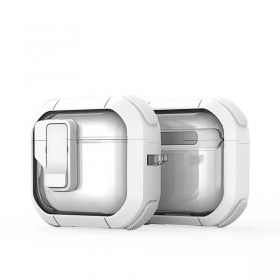 Mobilskal / fodral Dux Ducis PECN Apple AirPods 4 vit
