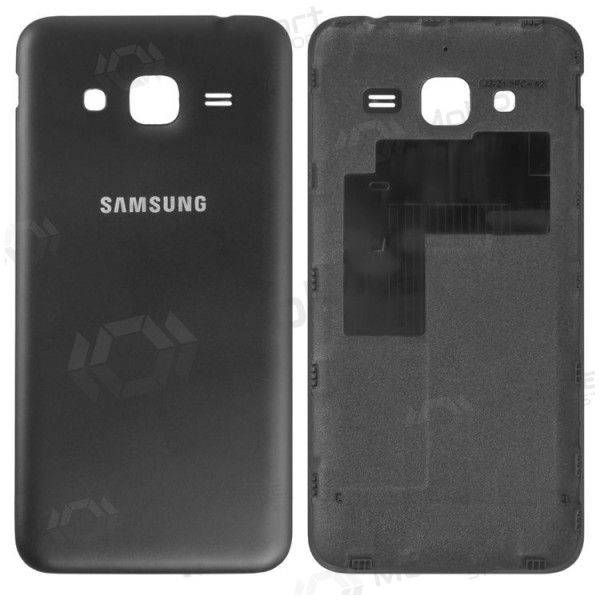 Samsung J320F Galaxy J3 (2016) baksida / batterilucka (svart)