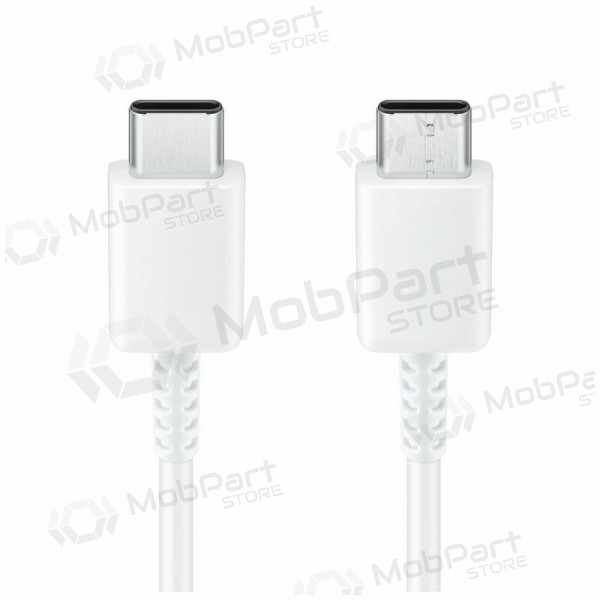 USB kabel original Samsung EP-DA705BWE 25W 3A Type-C-Type-C 1.0m vit