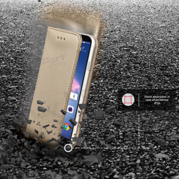 Apple iPhone 13 Pro Max fodral - Smart Magnet (guld)