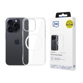 Apple iPhone 16 Pro Max skal - 3MK Clear MagCase
