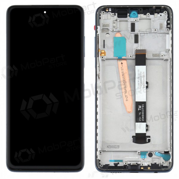 Xiaomi Poco X3 / X3 NFC skärm (Tarnish) (med ram) (service pack) (original)