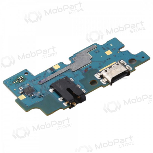 Samsung A205 Galaxy A20 2019 laddarkontakt och mikrofon med flex (service pack) (original)