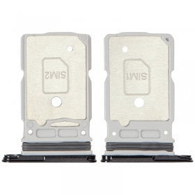 Samsung Galaxy S25 Ultra Dual SIM korthållare (svart) (original)