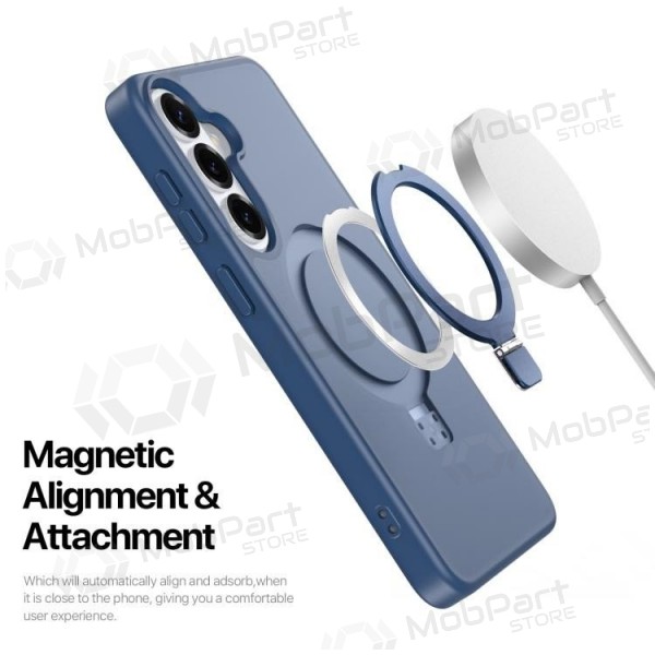 Samsung Galaxy S26 fodral - Dux Ducis Yind Magnetic Stand (mörkblå)