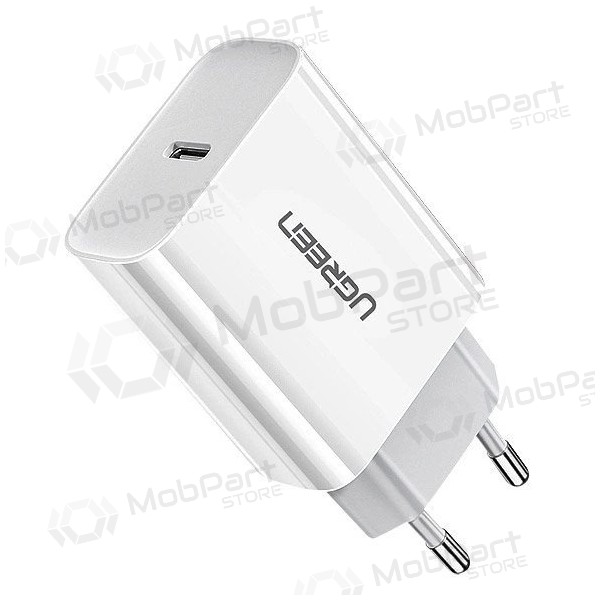 Laddare buitinis Ugreen CD137 USB-C 20W 3A vit