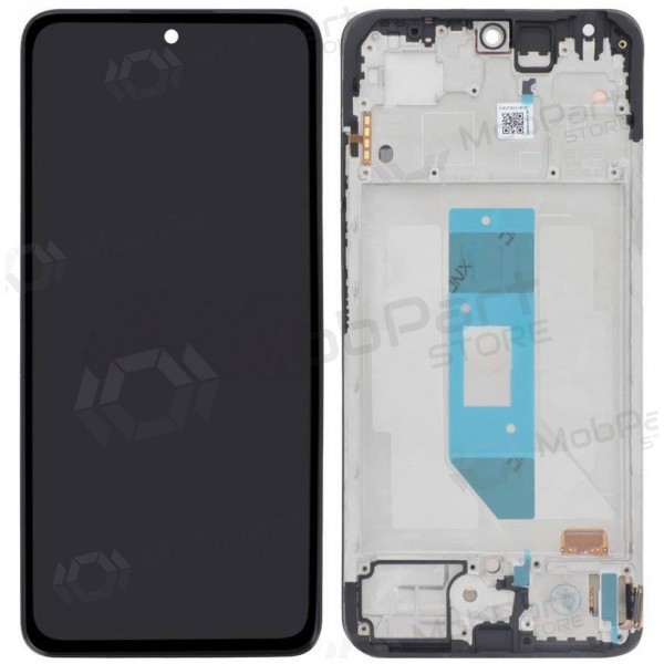 Xiaomi Redmi Note 14 4G (Global version) skärm (svart) (med ram) (OLED)