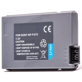 Sony NP-FA70 foto batteri / ackumulator