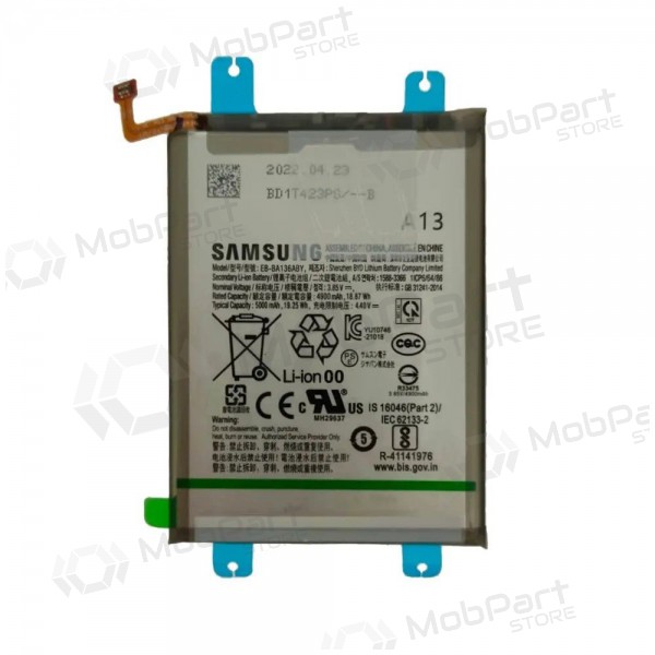 Samsung Galaxy A13 5G batteri, akumuliatorius (original) Samsung Galaxy A13 5G batteri, akumuliatorius (original)