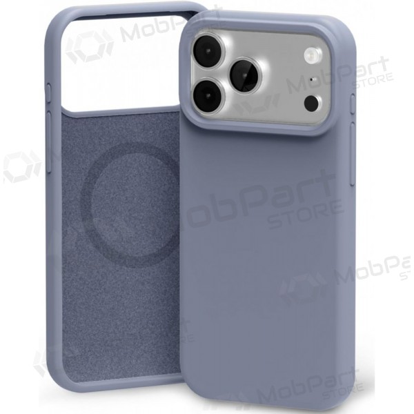 Mobilskal / fodral Mercury Pure Magsafe Silicon Case Apple iPhone 17 levandos grå