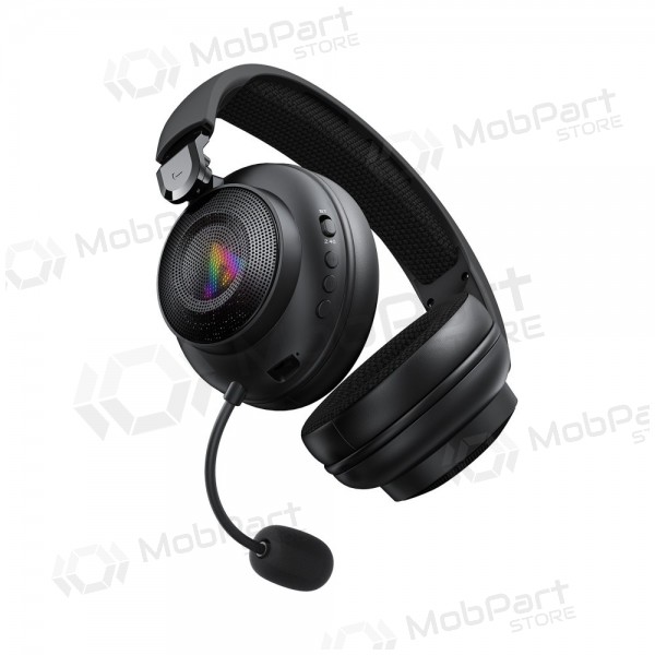 Trådlösa hörlurar Acefast H15 Gaming over-ear med mikrofon USB-C svarta