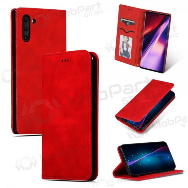 Xiaomi Redmi A7 Pro fodral - Business Style - röd