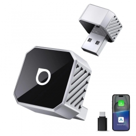Trådlös CarPlay/Android Auto-adapter Ottocast Mini Cube silver CP88-T3