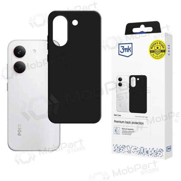 Xiaomi Poco X8 Pro fodral - 3MK Matt Case svart
