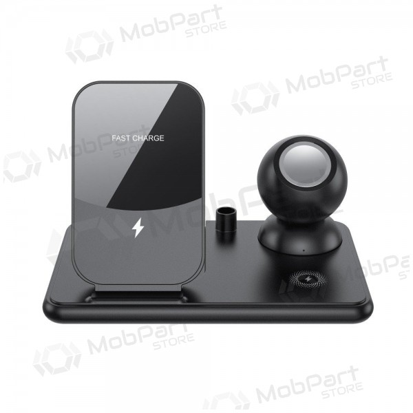 Laddare trådlös XO W58 4in1 (15W) (svart)
