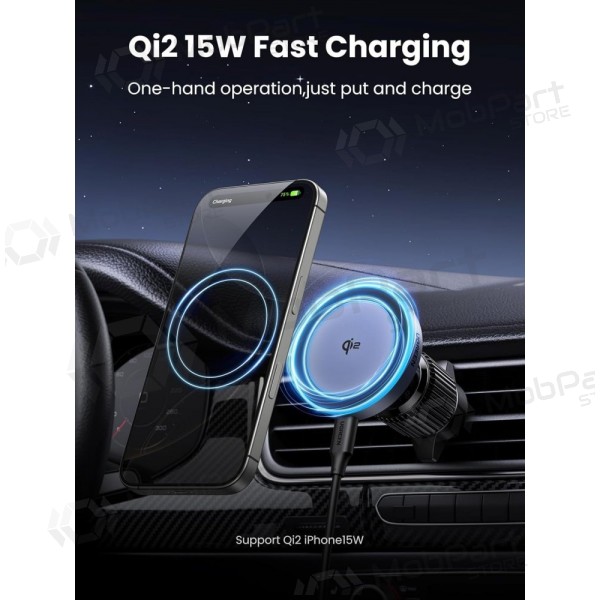 Automobilinis laikiklis-laddare Ugreen W708 MagSafe 15W (35970) svart