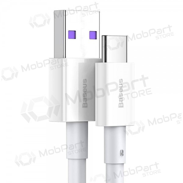 USB kabel Baseus Superior iš USB į Type-C 66W 2.0m vit CATYS-A02