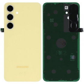 Samsung Galaxy S24 FE bakstycke (gul) (original)