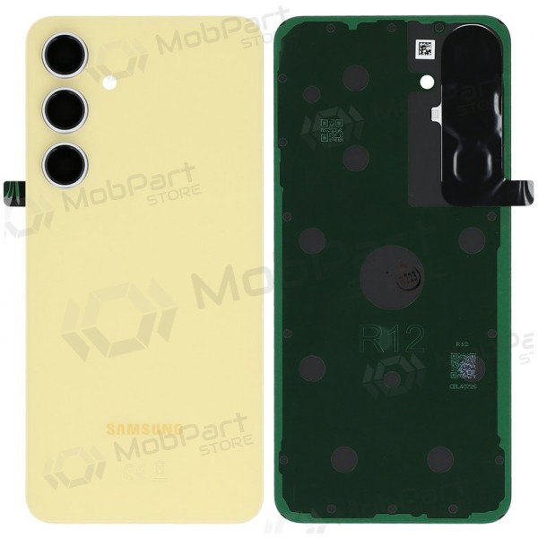 Samsung Galaxy S24 FE bakstycke (gul) (original)
