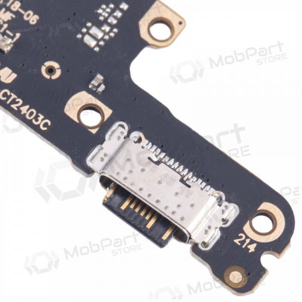 Xiaomi Redmi 13C, Poco C65 laddarkontakt och mikrofon med flex (service pack) (original) Xiaomi Redmi 13C, Poco C65 laddarkontakt och mikrofon med flex (service pack) (original)