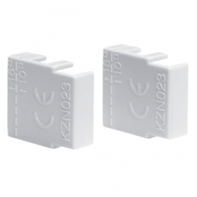 Isolerad samlingsskena ändlock Hager HKZN023 (3P)