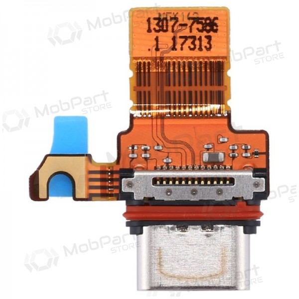 Sony Xperia XZ1 Compact G8441 / Xperia XZ1 Compact G8442 laddarkontakt med flex (service pack) (original)