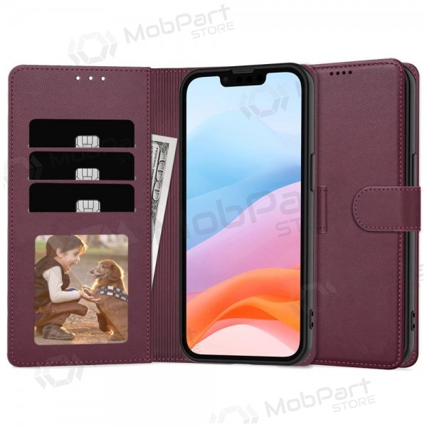 Samsung Galaxy S26 Ultra fodral - Fancy Wallet (bordo)