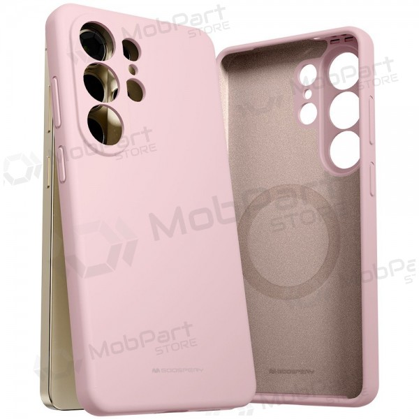Samsung Galaxy S26 Ultra fodral Mercury - Pure Magsafe Silicon Case (rosasand)