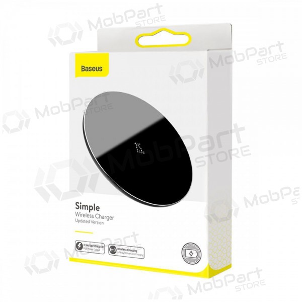 Laddare trådlös Baseus Simple Type-C (15W) WXJK-B01 (svart)
