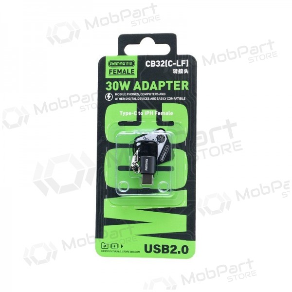 Adapter Remax CB32 USB-C till Lightning USB 2.0