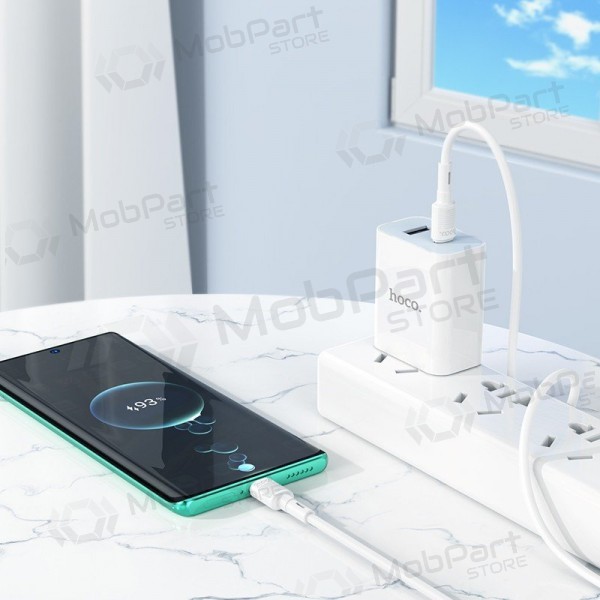 USB kabel Hoco X83 60W Type-C to Type-C 1.0m vit