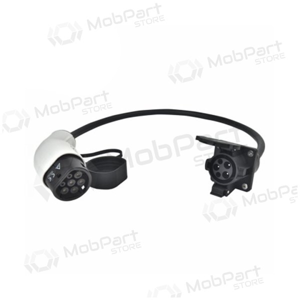 Elektromobilio adapter Duosida Type 2 (Female) - Type 1 (Male)