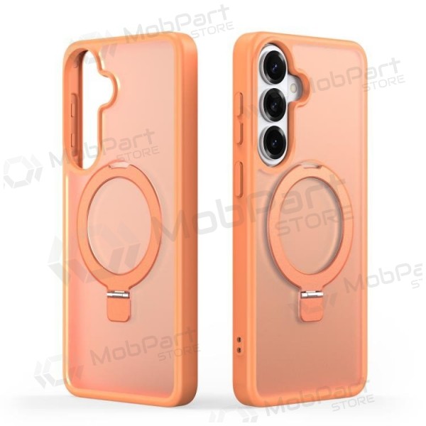 Samsung Galaxy S26+ fodral - Dux Ducis Yind Magnetic Stand (orange)
