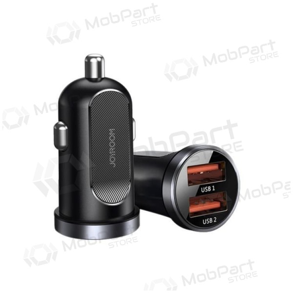 Laddare automobilinis Joyroom C-A09 2xUSB (SCP, PD, AFC) 3.0 30W (svart)