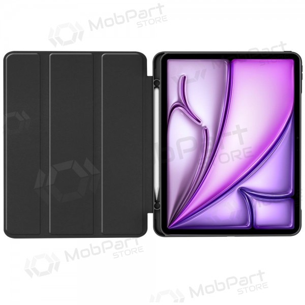 Apple iPad Air 13 M2 2024, M3 2025, M4 2026 fodral - Tech-Protect SmartCase Pen Holder (svart)