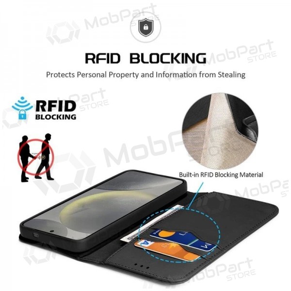 Samsung Galaxy S25 fodral - Dux Ducis Hivo (svart)