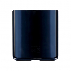 Samsung F700 Galaxy Z Flip baksida / batterilucka (svart) (begagnad grade A, original)