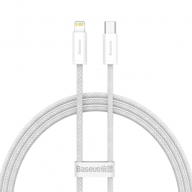 Kabel Baseus Dynamic Type-C - Lightning 20W 1.0m (vit) CALD000002