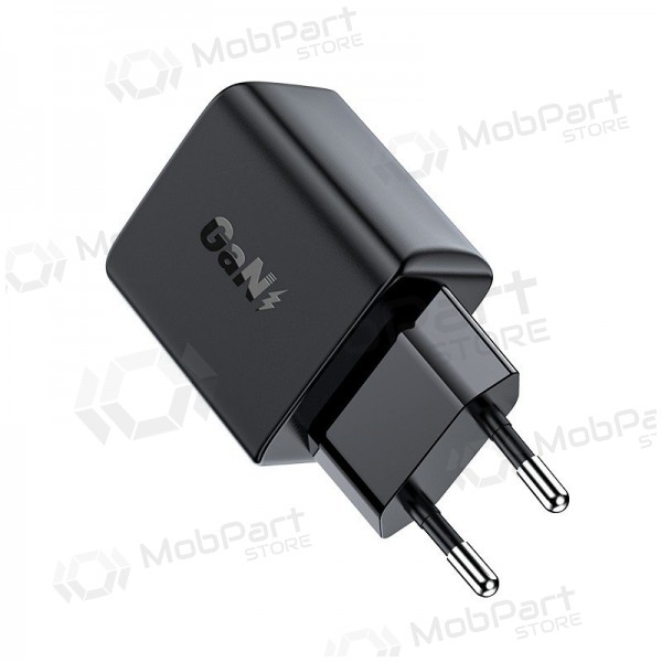 Laddare buitinis Acefast A21 30W GaN USB-C svart