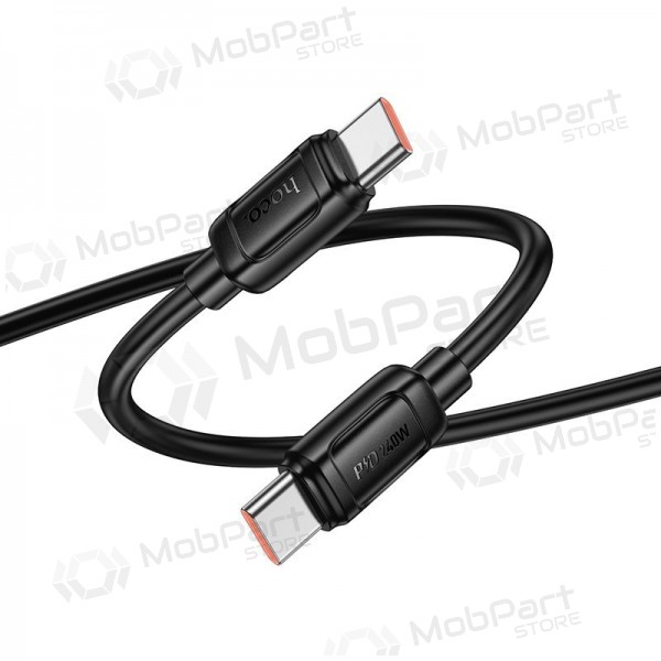 USB-C-kabel Hoco X115 USB-C till USB-C 1 m 240 W svart
