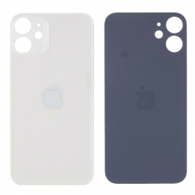 Apple iPhone 12 baksida / batterilucka (vit) (bigger hole for camera)