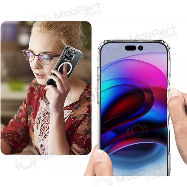 Apple iPhone 12, 12 Pro fodral - Perfectionists Clear Mag Case (transparent)