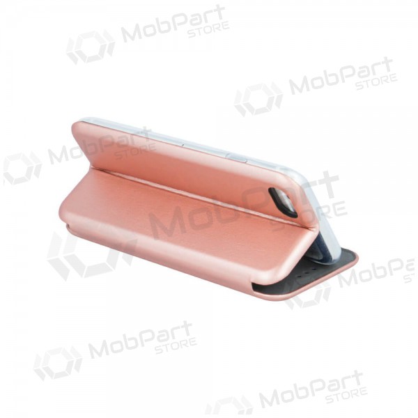 Apple iPhone 11 fodral - Book Elegance (rosa/guld)