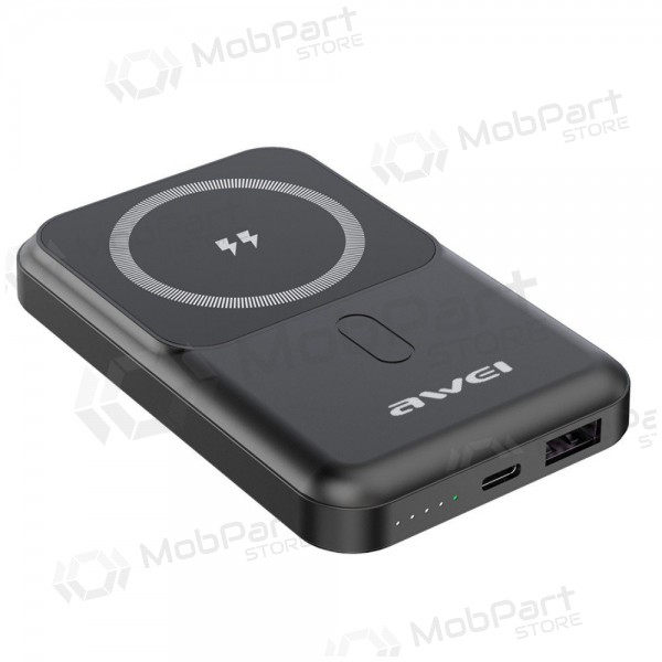 Powerbank Power Bank Awei P139K 22.5W Magnetic Wireless 10000mAh svart