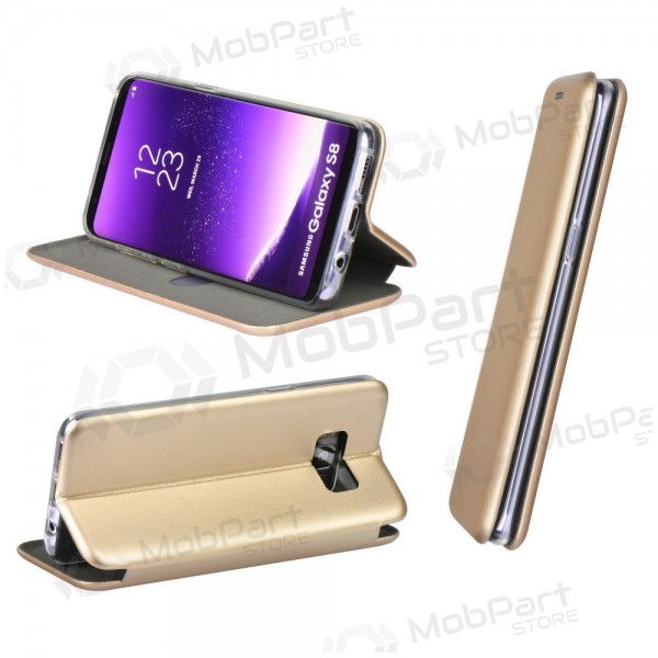 Apple iPhone 6 / 6S fodral -Book Elegance- (guld)