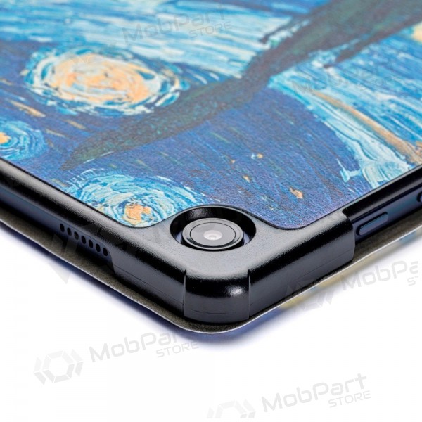 Samsung Galaxy Tab A9+, Tab A11+ fodral - Smart Leather (starry night)