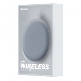 Trådlös laddare Baseus Jelly 15W (supports QI standard) (svart)