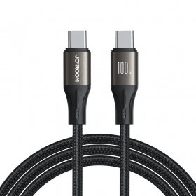 USB kabel Joyroom SA25-CC5 USB-C to USB-C 100W 1.2m svart