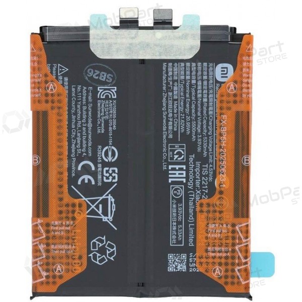 Xiaomi 15T Pro batteri, ackumulator (BP5H) (original)